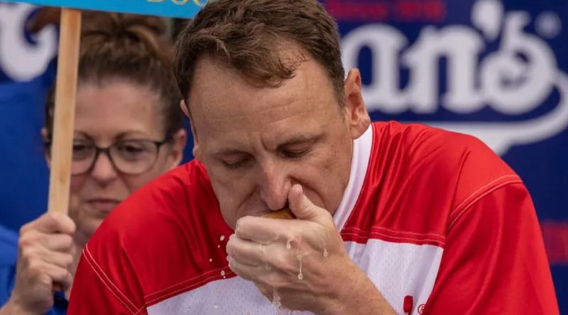 Joey Chestnut The Unstoppable Champion of Nathan's Hot Dog Eating Contest Faces Controversial Ban
