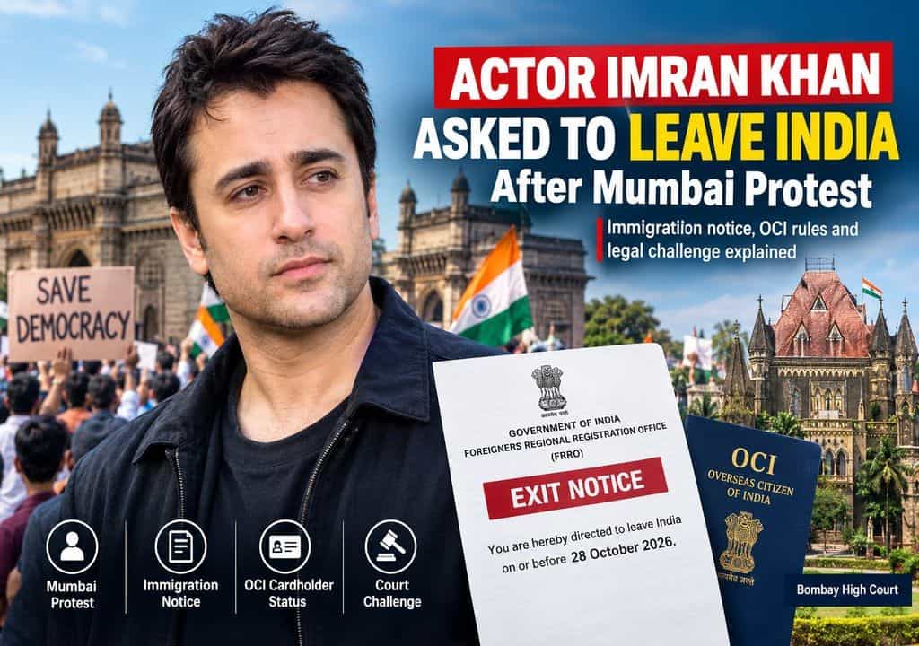 Imran Khan asked to leave India