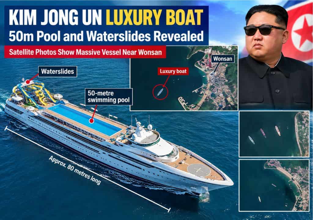 Kim Jong Un luxury boat