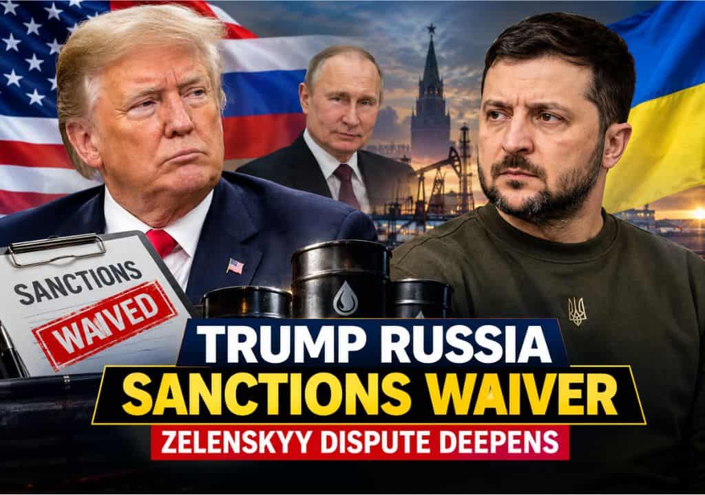 Trump Russia sanctions waiver
